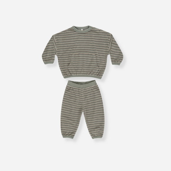 Rylee + Cru - Relaxed Set - Retro Stripe