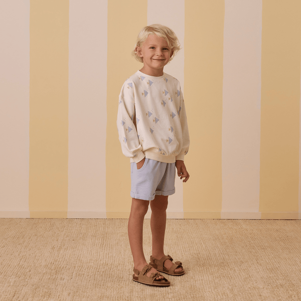 Rylee + Cru - Relaxed Short - Light Blue