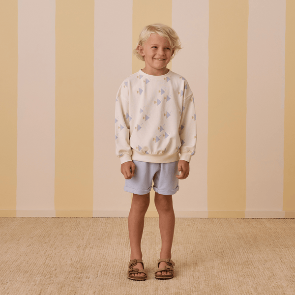 Rylee + Cru - Relaxed Short - Light Blue