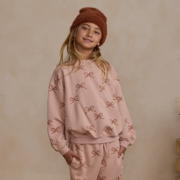 Rylee + Cru - Relaxed Sweatshirt - Bows