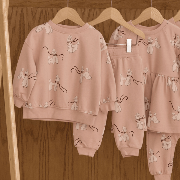 Rylee + Cru - Relaxed Sweatshirt - Poodles