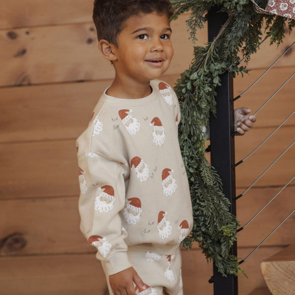 Rylee + Cru - Relaxed Sweatshirt - Santa