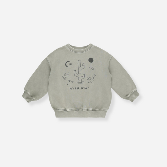 Rylee + Cru - Relaxed Sweatshirt - Wild West