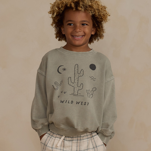 Rylee + Cru - Relaxed Sweatshirt - Wild West