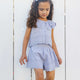 Rylee + Cru - Remi Short | Periwinkle Floral Eyelet