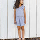 Rylee + Cru - Remi Short | Periwinkle Floral Eyelet