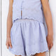 Rylee + Cru - Remi Short | Periwinkle Floral Eyelet
