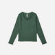 Rylee + Cru - Ribbed Long Sleeve - Green