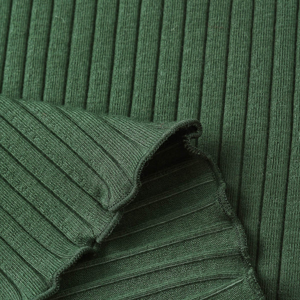Rylee + Cru - Ribbed Long Sleeve - Green