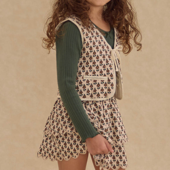 Rylee + Cru - Ribbed Long Sleeve - Green