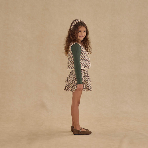 Rylee + Cru - Ribbed Long Sleeve - Green