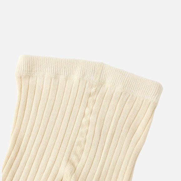 Rylee + Cru - Ribbed Tights - Antique