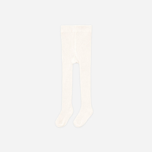 Rylee + Cru - Ribbed Tights - Natural
