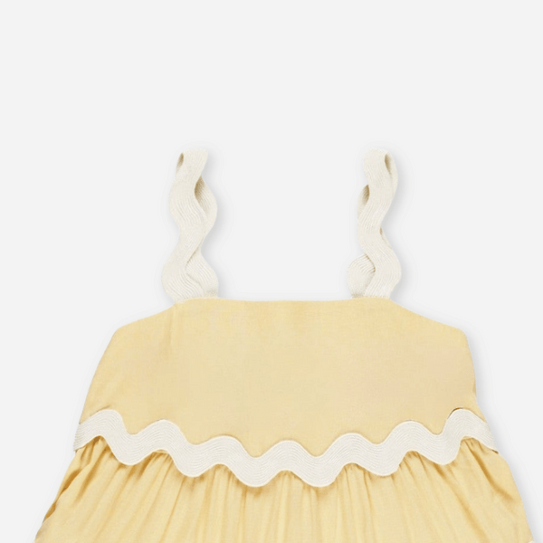 Rylee + Cru - Ric Rac Dress - Yellow