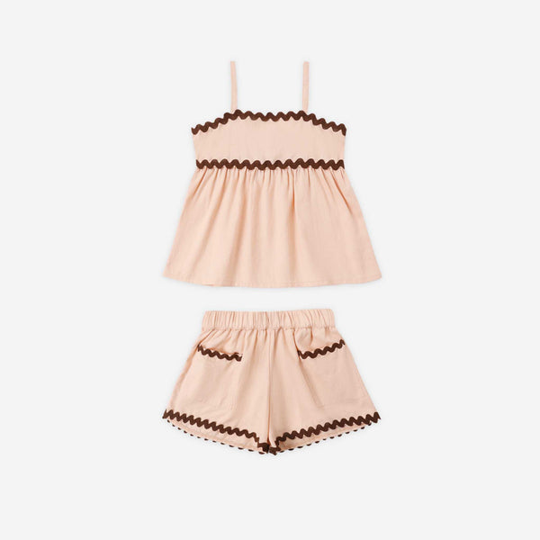 Rylee + Cru - Ric Rac Set – Blush