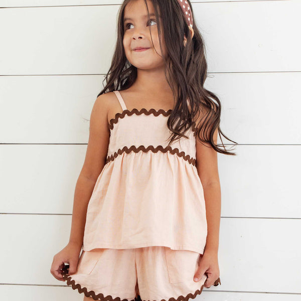 Rylee + Cru - Ric Rac Set – Blush