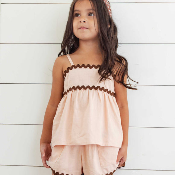 Rylee + Cru - Ric Rac Set – Blush