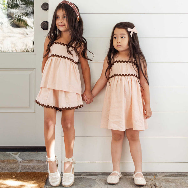 Rylee + Cru - Ric Rac Set – Blush