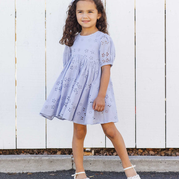 Rylee + Cru - Rose Dress | Periwinkle