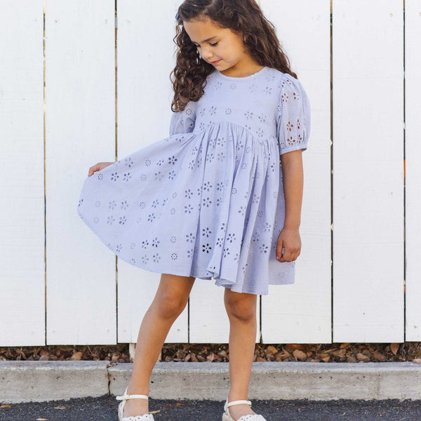 Rylee + Cru - Rose Dress | Periwinkle