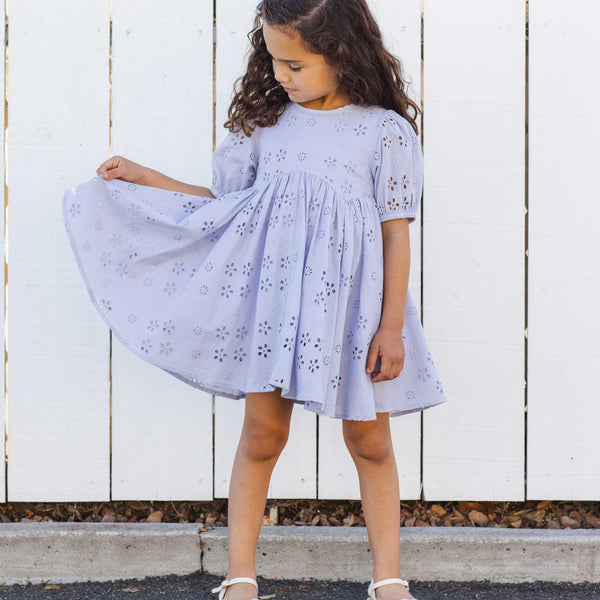 Rylee + Cru - Rose Dress | Periwinkle