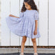 Rylee + Cru - Rose Dress | Periwinkle