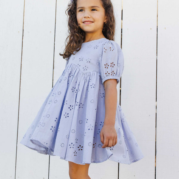 Rylee + Cru - Rose Dress | Periwinkle