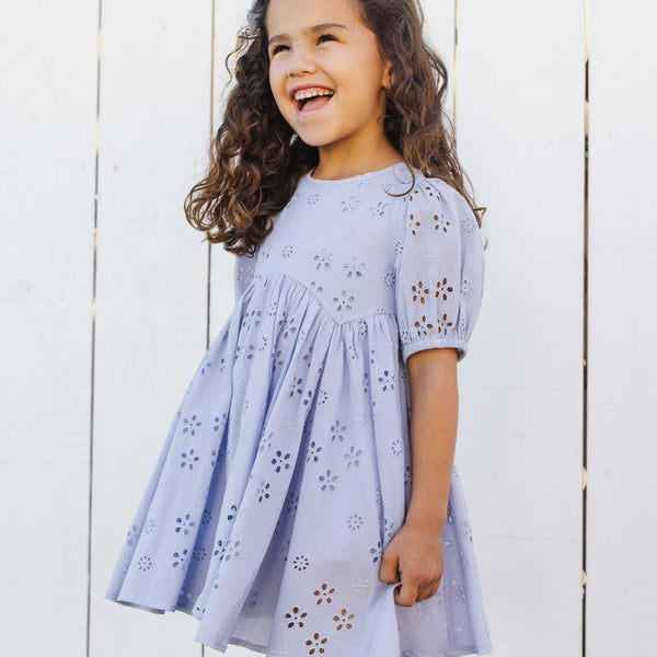 Rylee + Cru - Rose Dress | Periwinkle