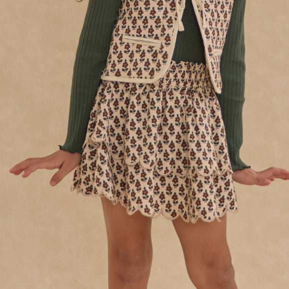 Rylee + Cru - Rose Mini Skirt - Harvest Floral