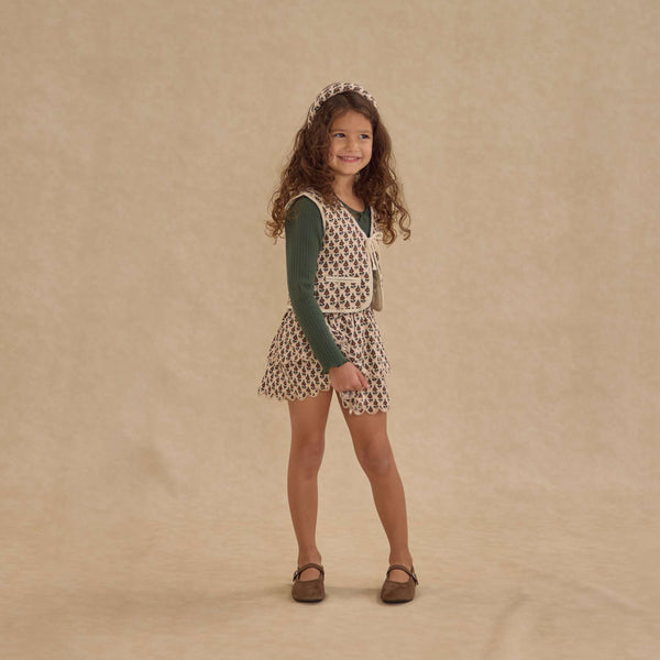 Rylee + Cru - Rose Mini Skirt - Harvest Floral