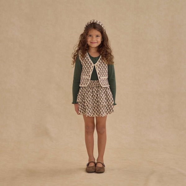 Rylee + Cru - Rose Mini Skirt - Harvest Floral