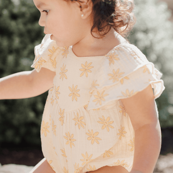 Rylee + Cru - Roxy Romper - Daisies