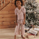 Rylee + Cru - Ruffle Pajamas - Candy Cane Lane
