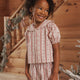 Rylee + Cru - Ruffle Pajamas - Candy Cane Lane