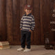 Rylee + Cru - Rugby Polo - Sage Stripe