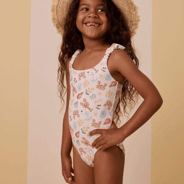 Rylee + Cru - Scrunch One Piece - Nautical