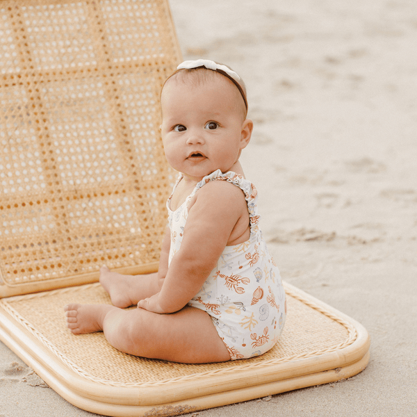 Rylee + Cru - Scrunch One Piece - Nautical