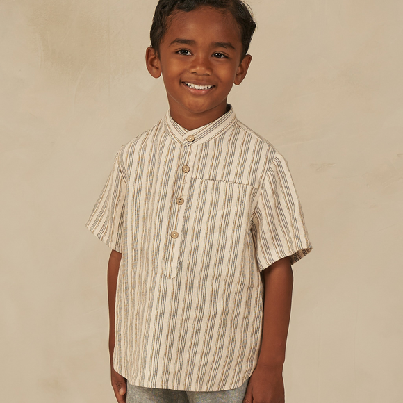 Rylee + Cru - Short Sleeve Mason Shirt - Nautical Stripe