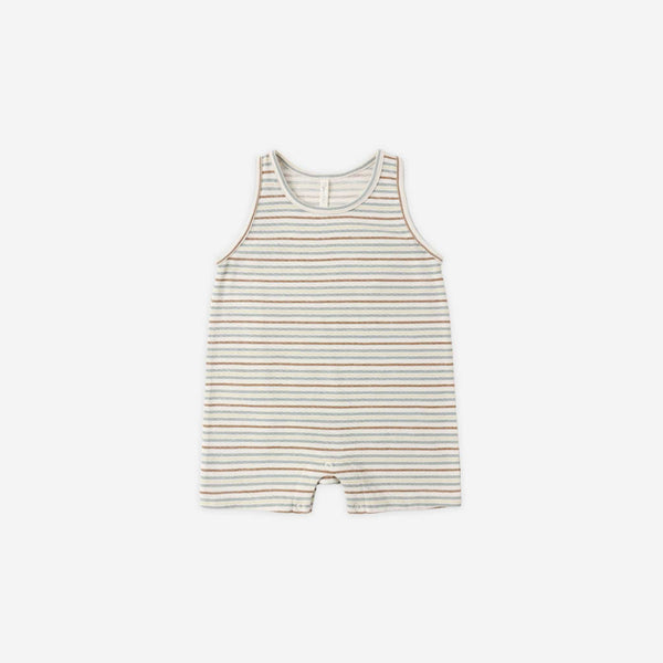 Rylee + Cru - Sleeveless One-Piece - Vintage Stripe