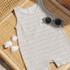 Rylee + Cru - Sleeveless One-Piece - Vintage Stripe