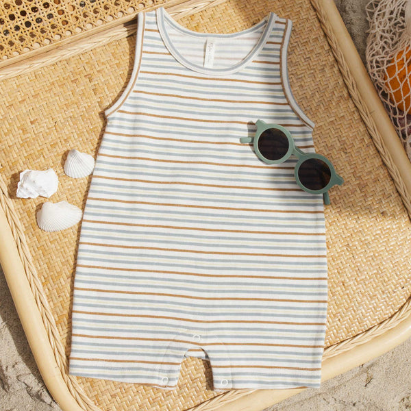 Rylee + Cru - Sleeveless One-Piece - Vintage Stripe