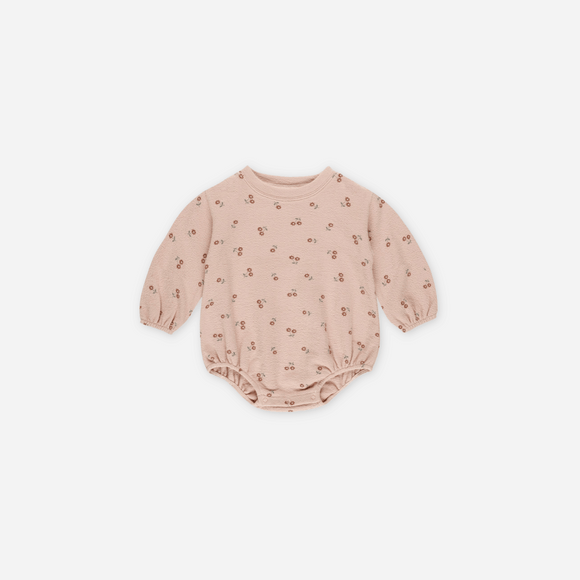 Rylee + Cru - Spongey Knit Romper - Blossom