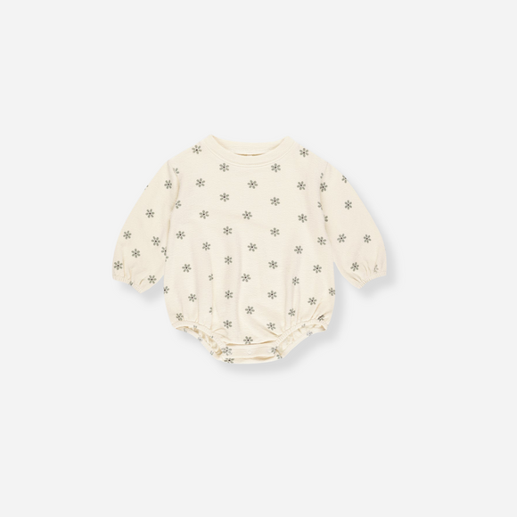 Rylee + Cru - Spongey Knit Romper - Daisy