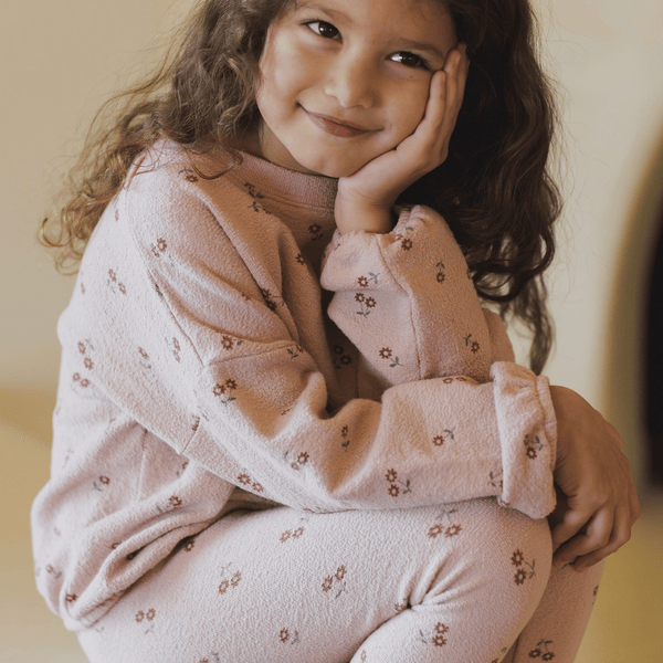 Rylee + Cru - Spongey Knit Set - Blossom