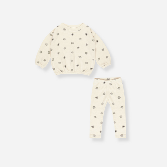 Rylee + Cru - Spongey Knit Set - Daisy