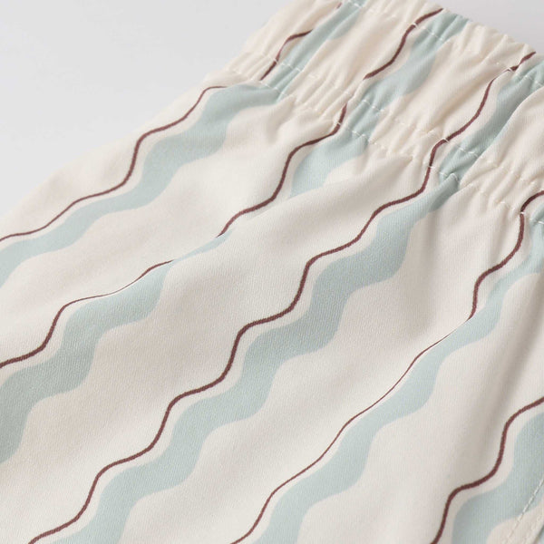 Rylee + Cru - Swim Trunk – Wave Stripe