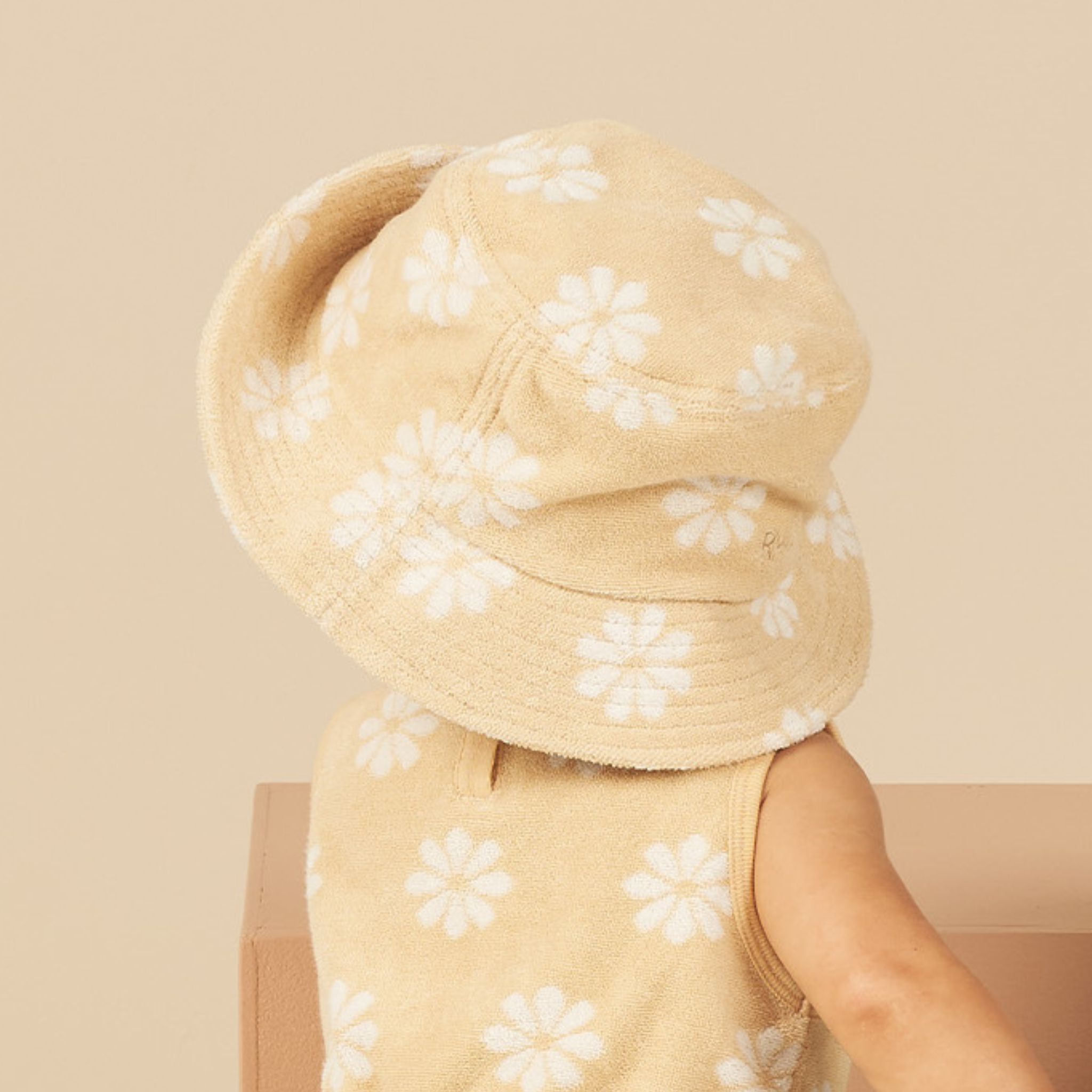 Wilson + Frenchy - Antique Pink Organic Terry Sunhat