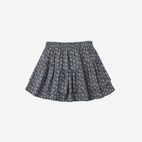 Rylee + Cru - Tiered Mini Skirt - Heart Ditsy