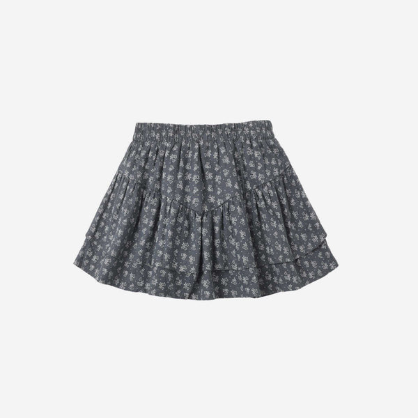Rylee + Cru - Tiered Mini Skirt - Heart Ditsy