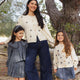 Rylee + Cru - Tiered Mini Skirt - Heart Ditsy